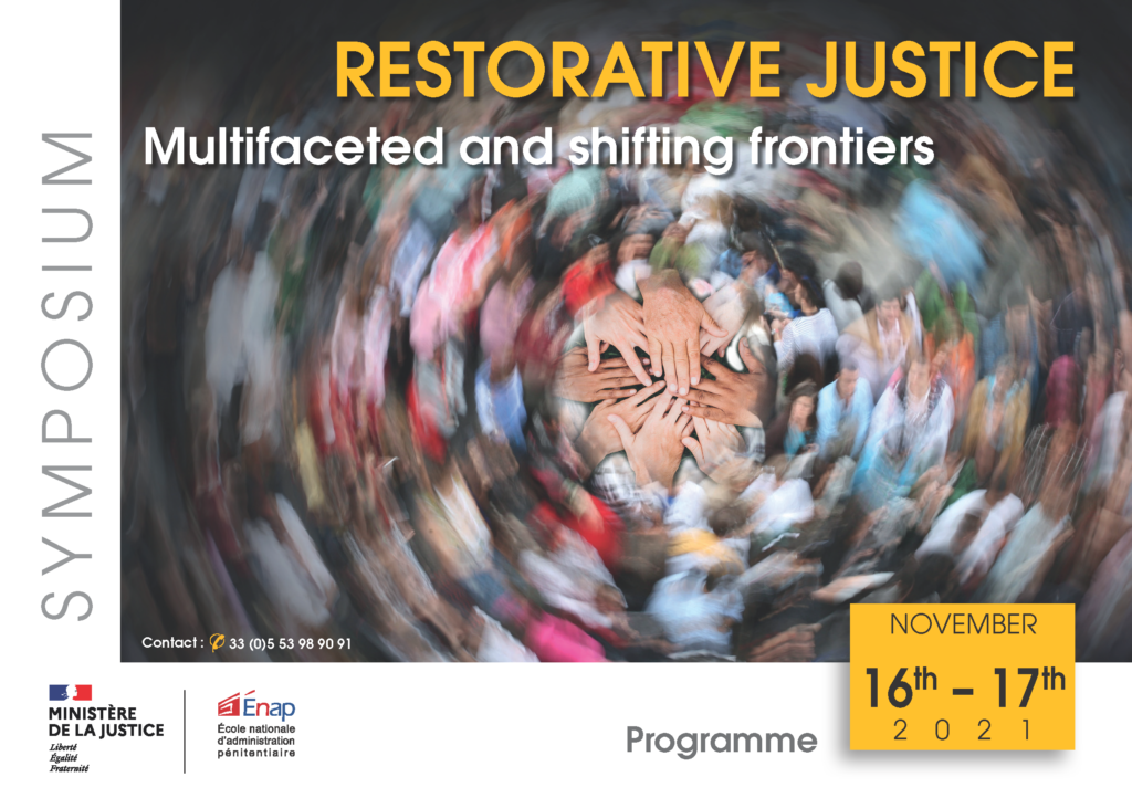 Symposium on restorative justice: multifaceted and shifting frontiers (November 2021)